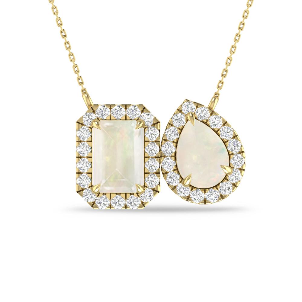 Yellow Gold - Opal