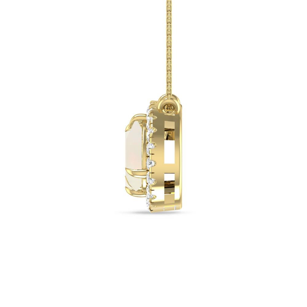 Yellow Gold - Opal