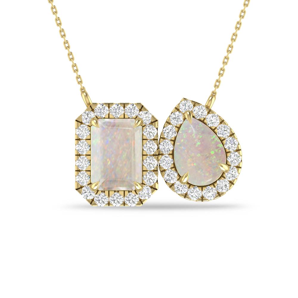 Yellow Gold - Opal