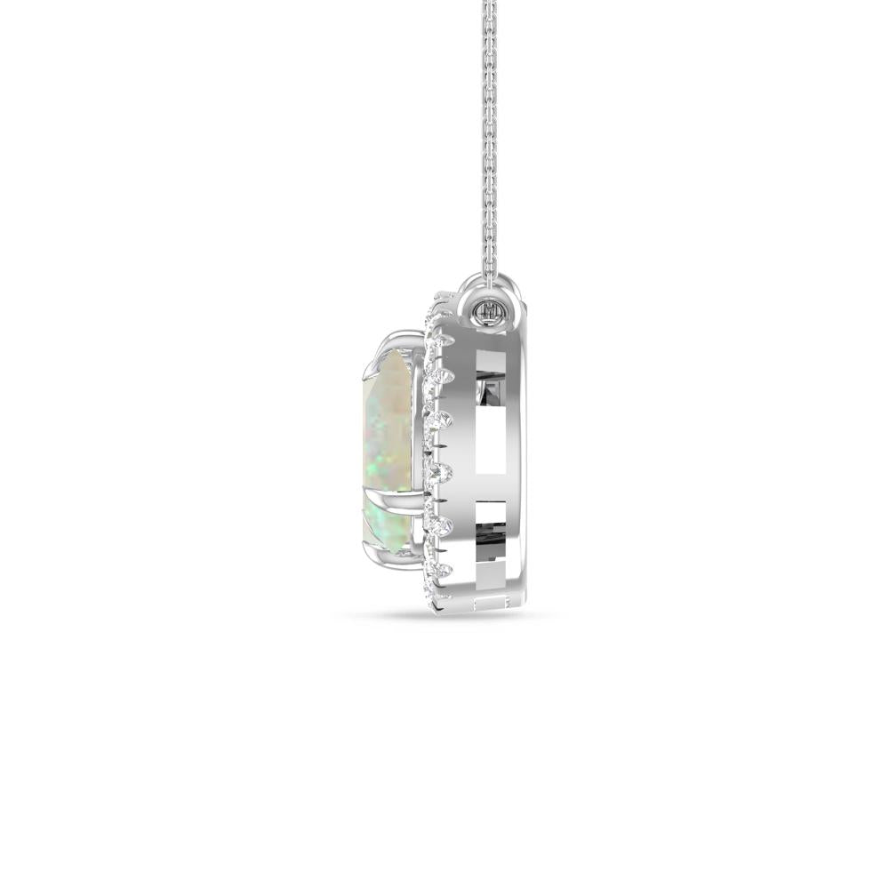 White Gold - Opal