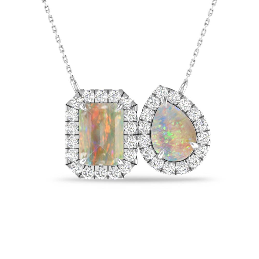 White Gold - Opal