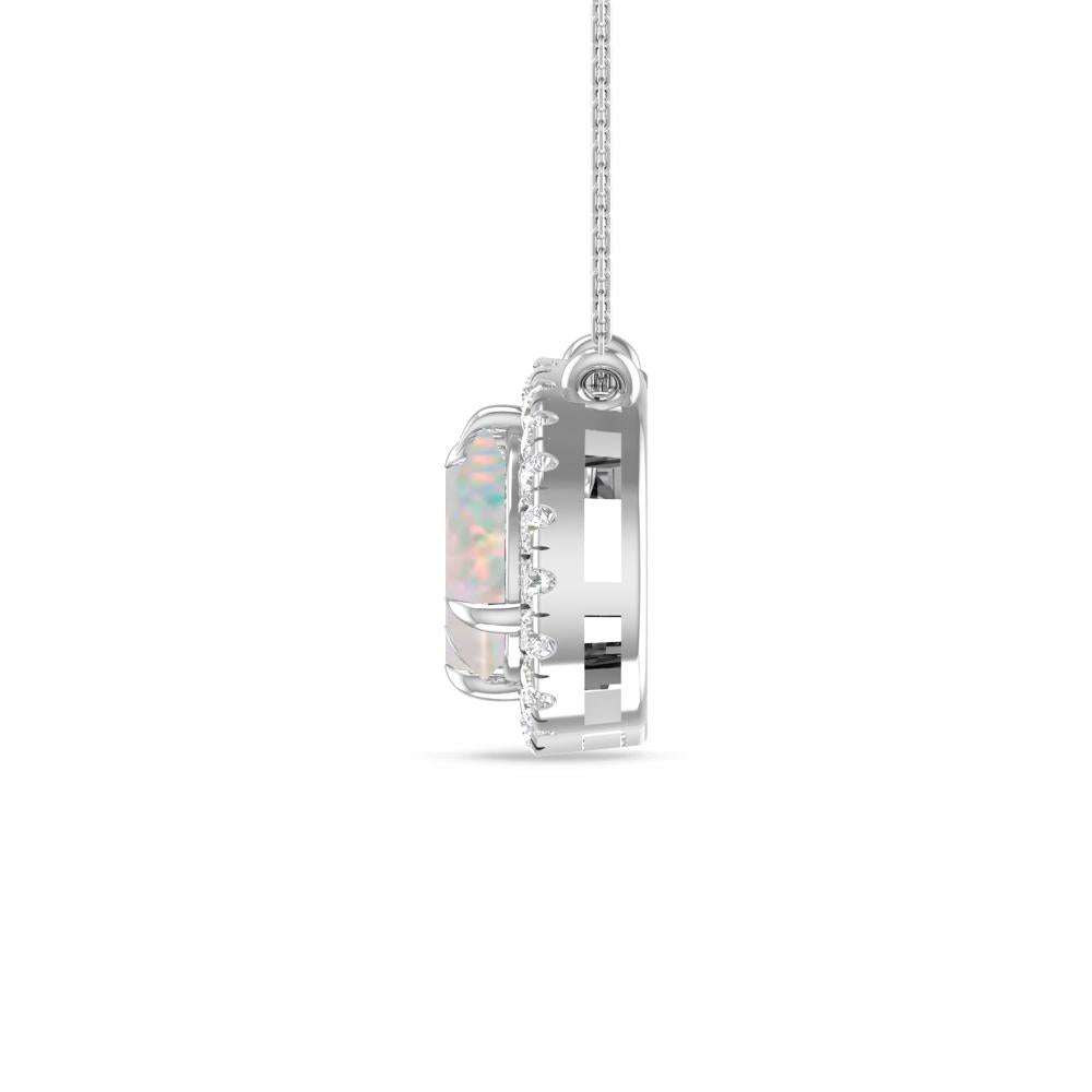 White Gold - Opal