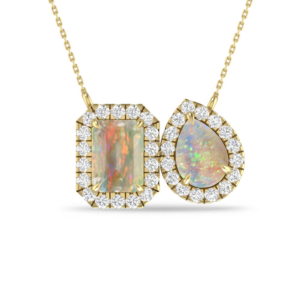 Yellow Gold - Opal