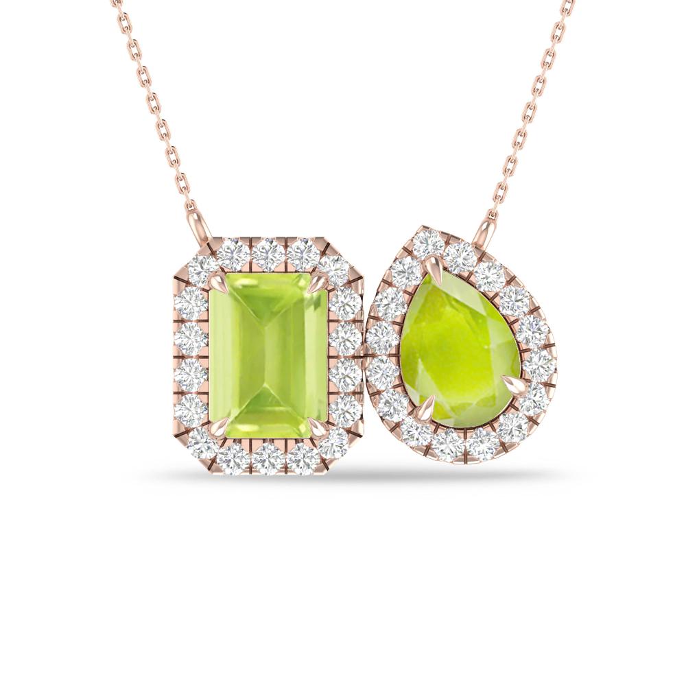 Rose Gold - Peridot