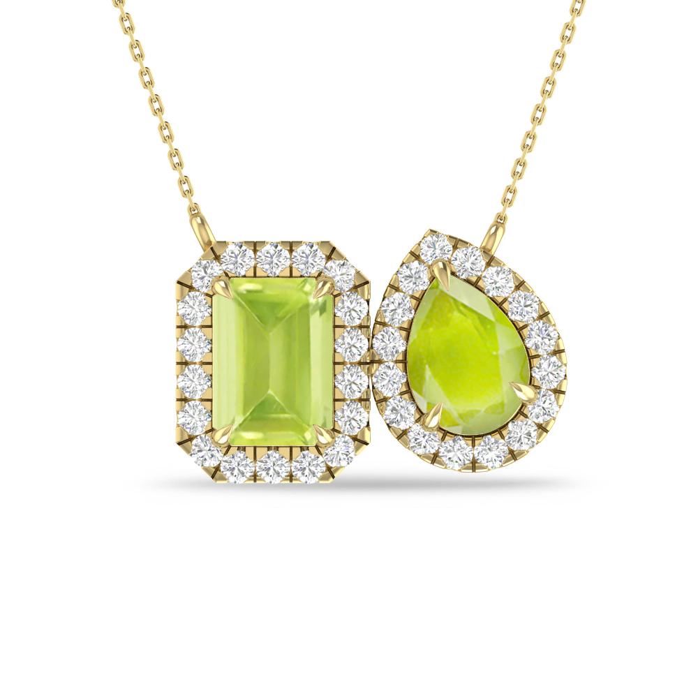 Yellow Gold - Peridot