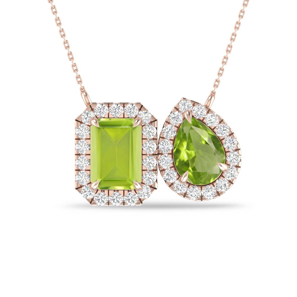 Rose Gold - Peridot