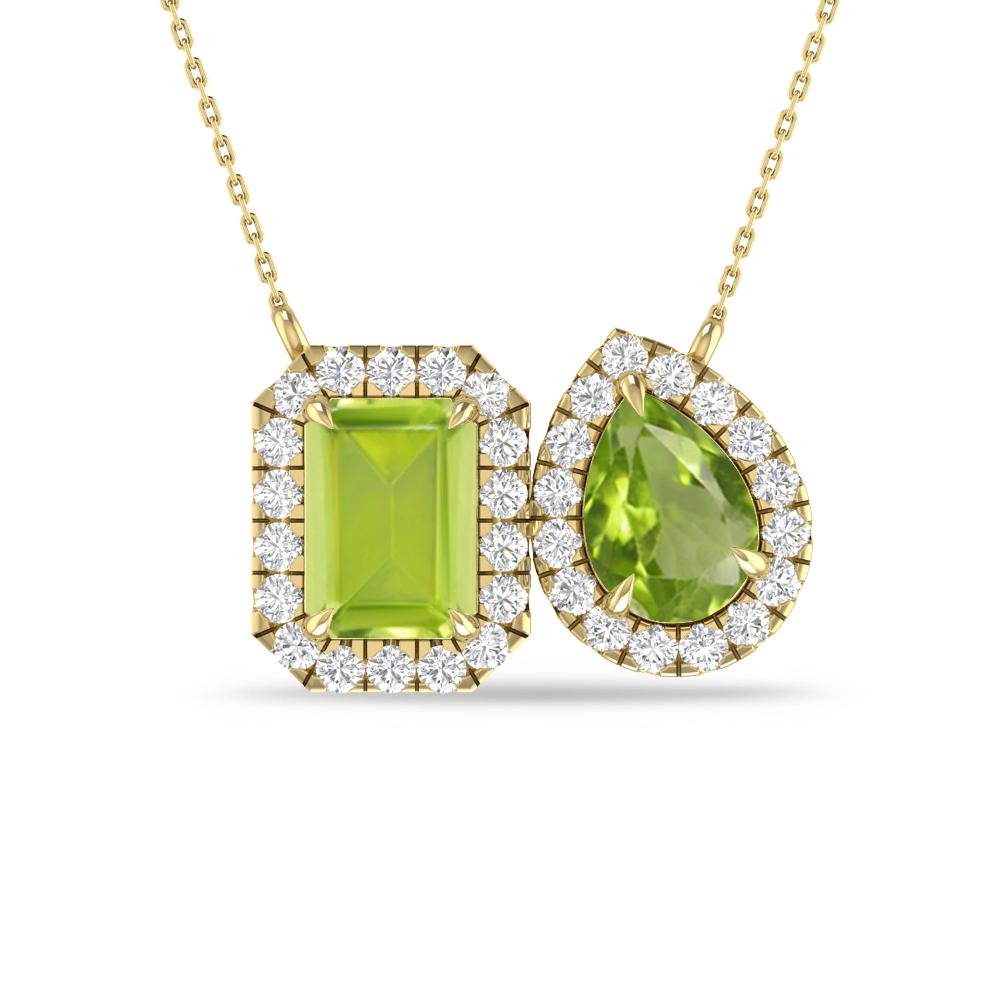 Yellow Gold - Peridot