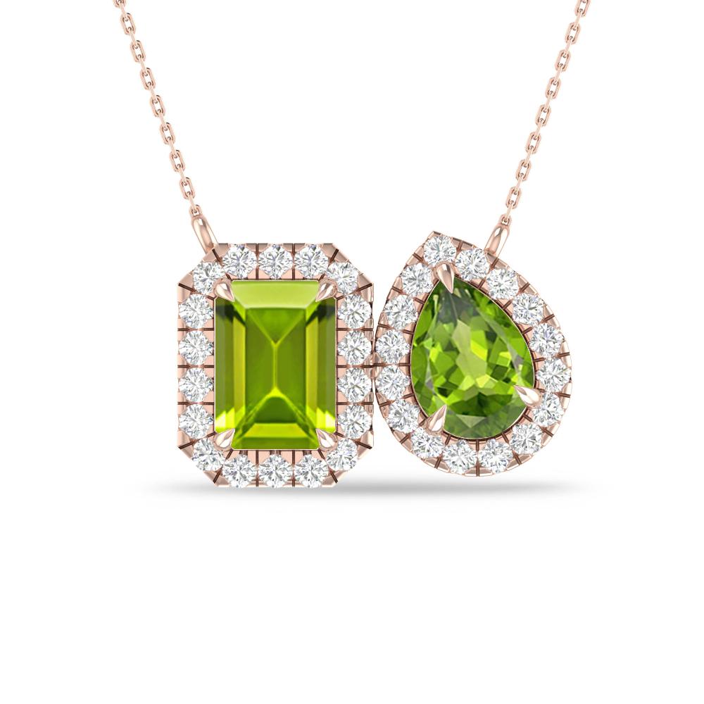 Rose Gold - Peridot