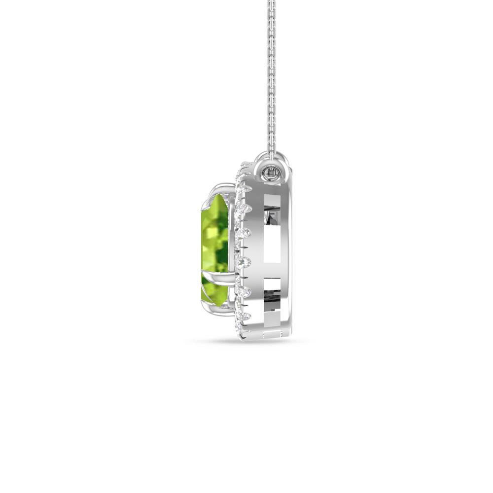 White Gold - Peridot