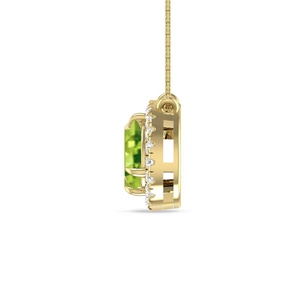 Yellow Gold - Peridot