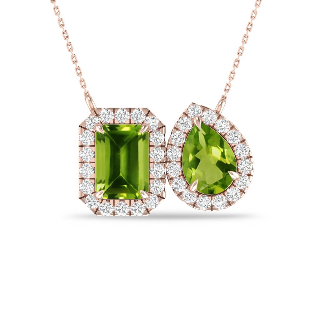 Rose Gold - Peridot