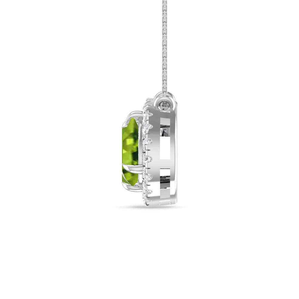 White Gold - Peridot