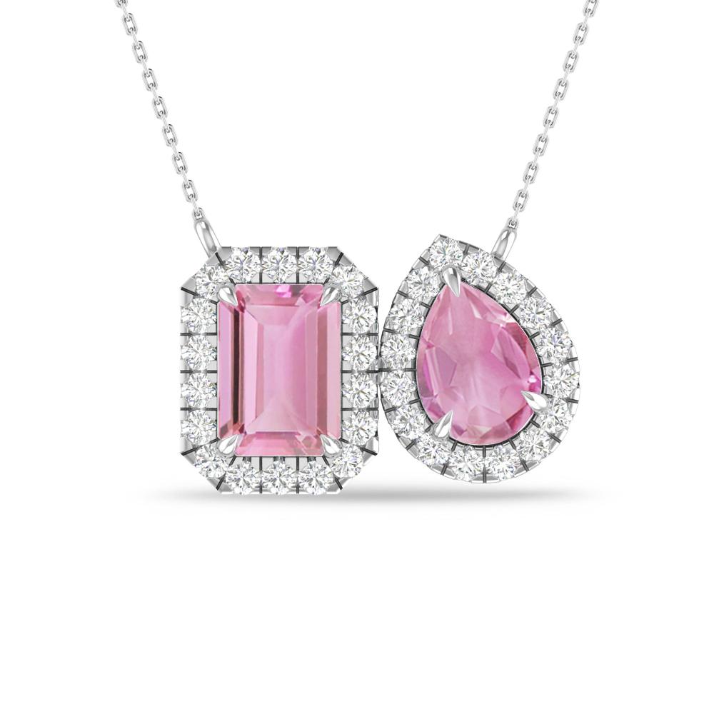 White Gold - Pink Tourmaline
