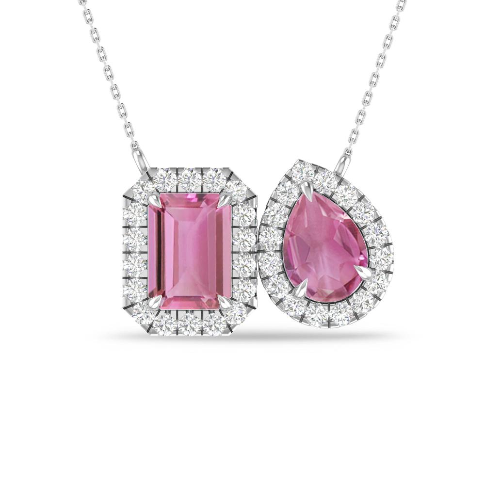 White Gold - Pink Tourmaline