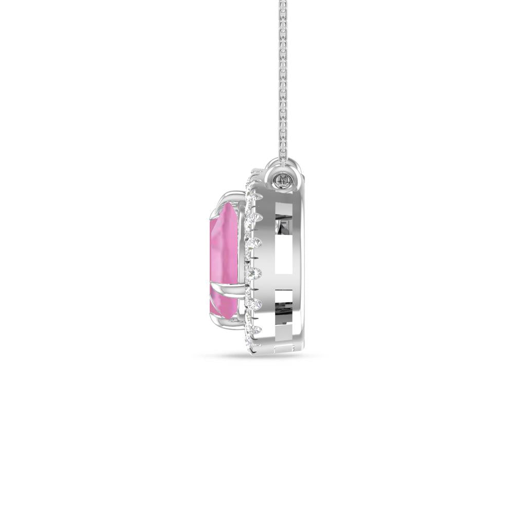 White Gold - Pink Tourmaline