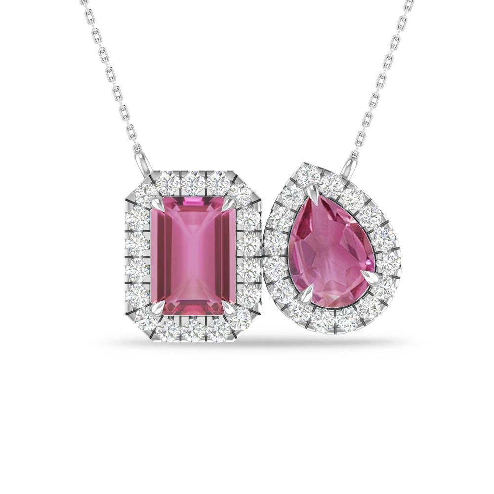 White Gold - Pink Tourmaline