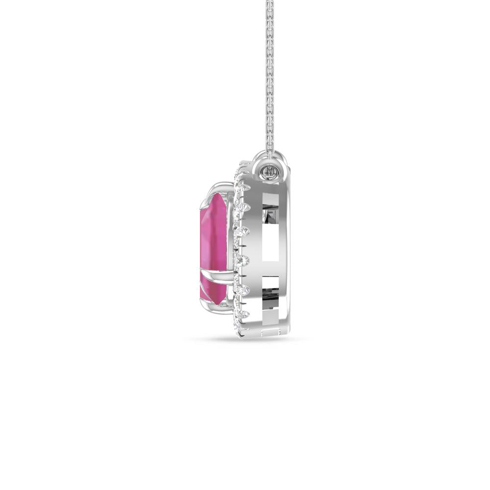 White Gold - Pink Tourmaline