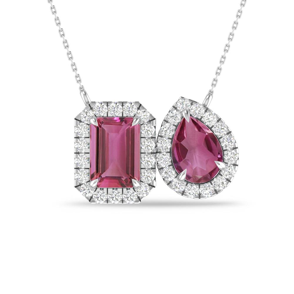 White Gold - Pink Tourmaline