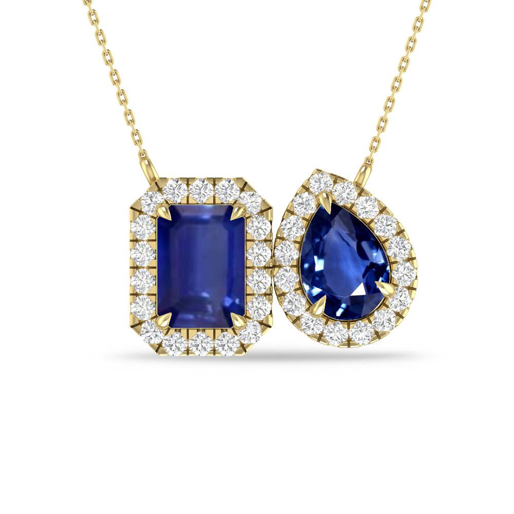 Yellow Gold - Sapphire