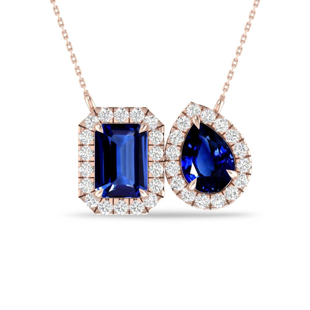 Rose Gold - Sapphire