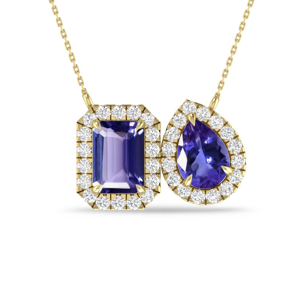 Yellow Gold - Tanzanite