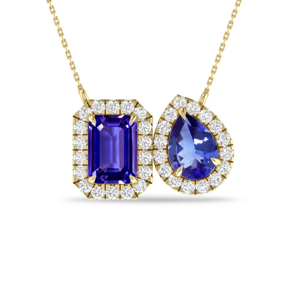 Yellow Gold - Tanzanite