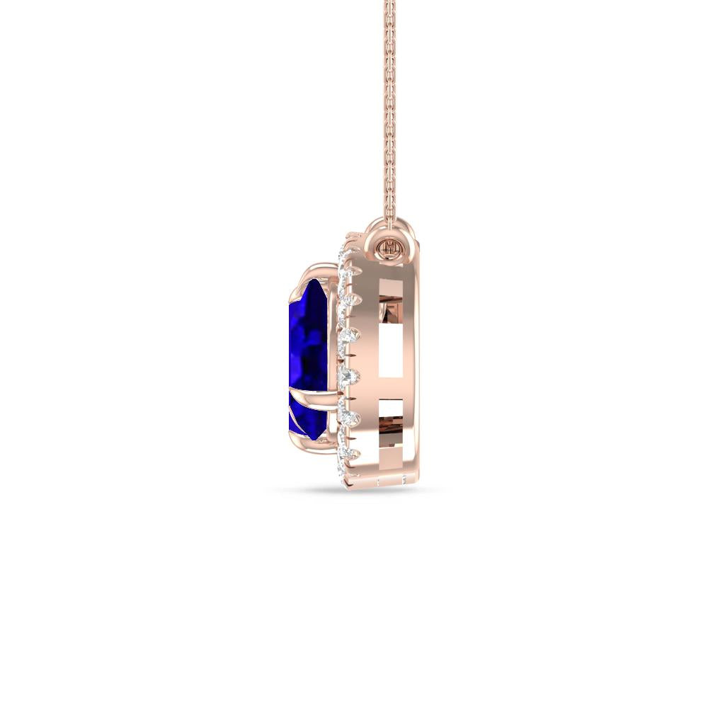 Rose Gold - Tanzanite