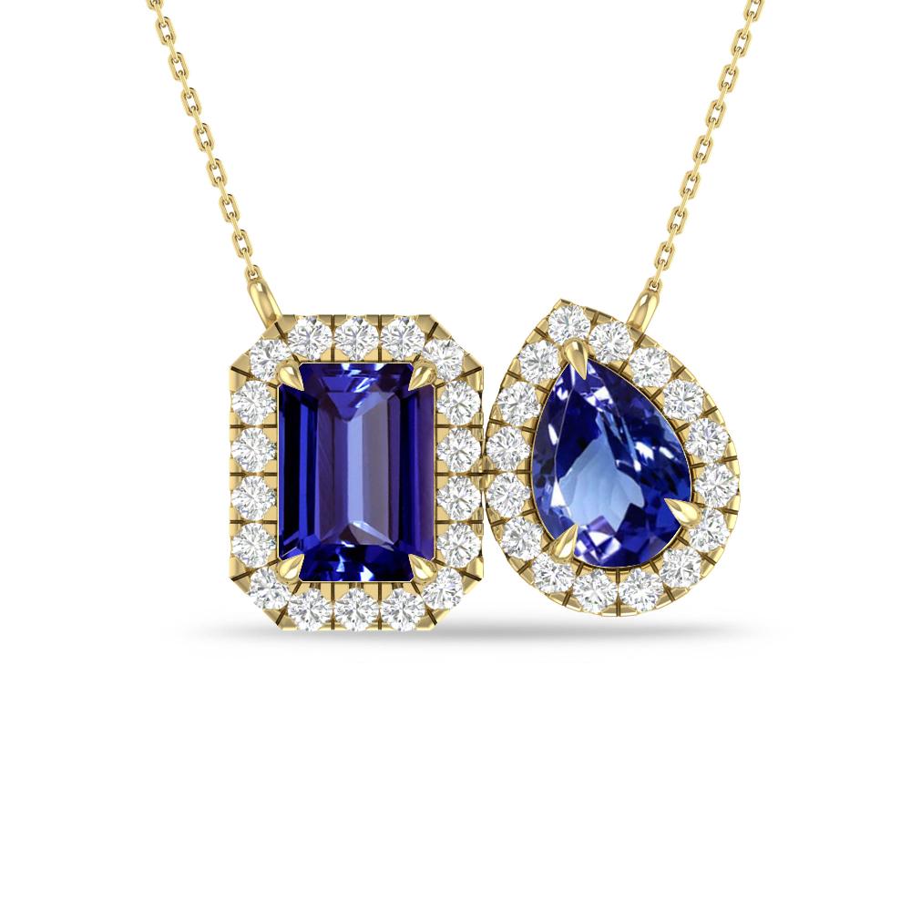 Yellow Gold - Tanzanite