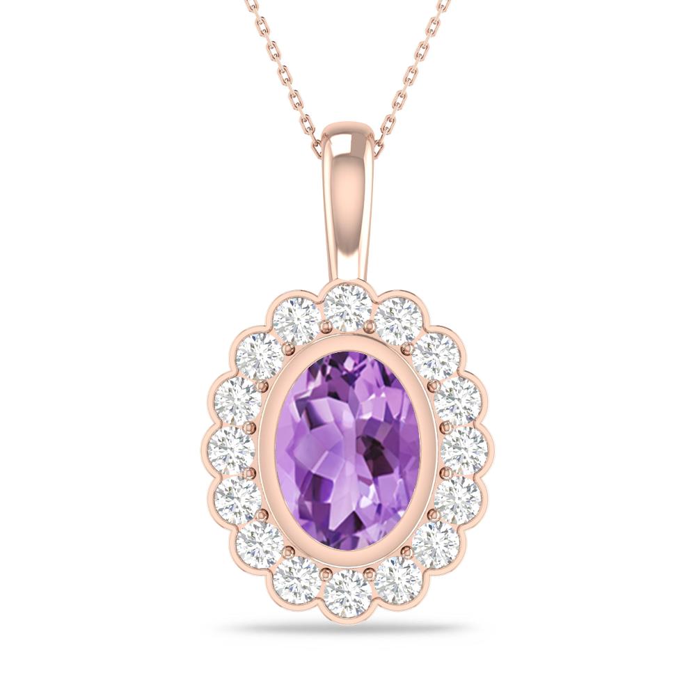 Rose Gold - Amethyst