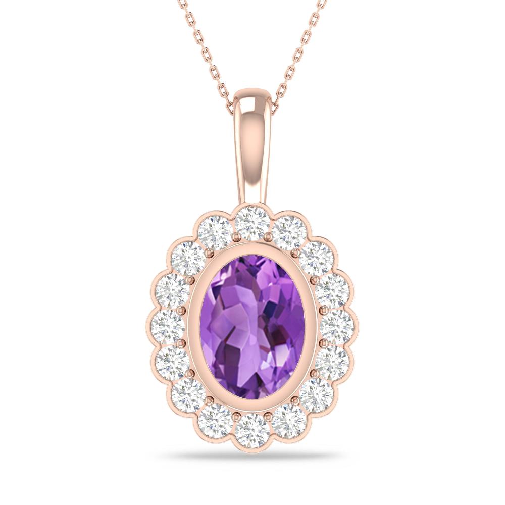 Rose Gold - Amethyst