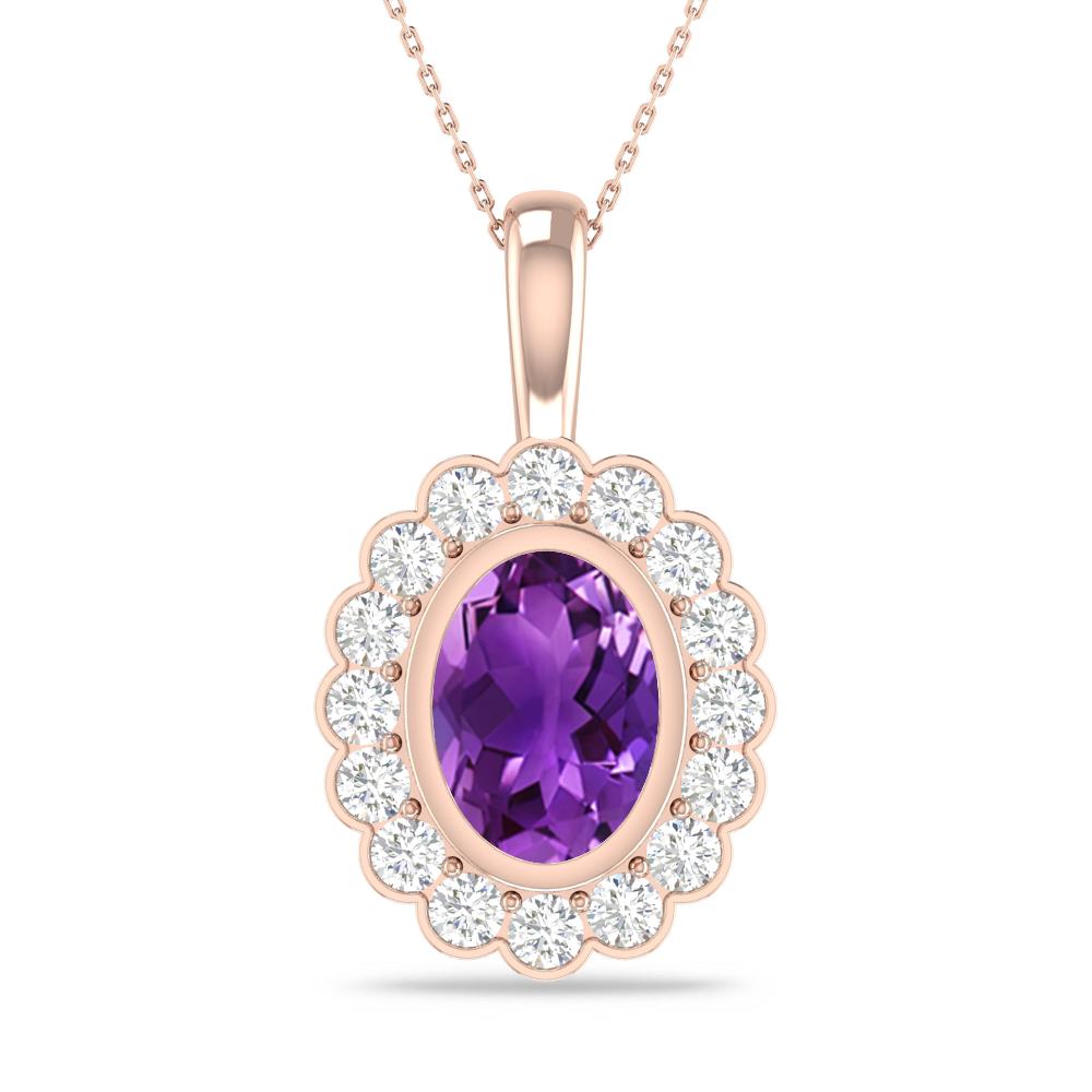 Rose Gold - Amethyst