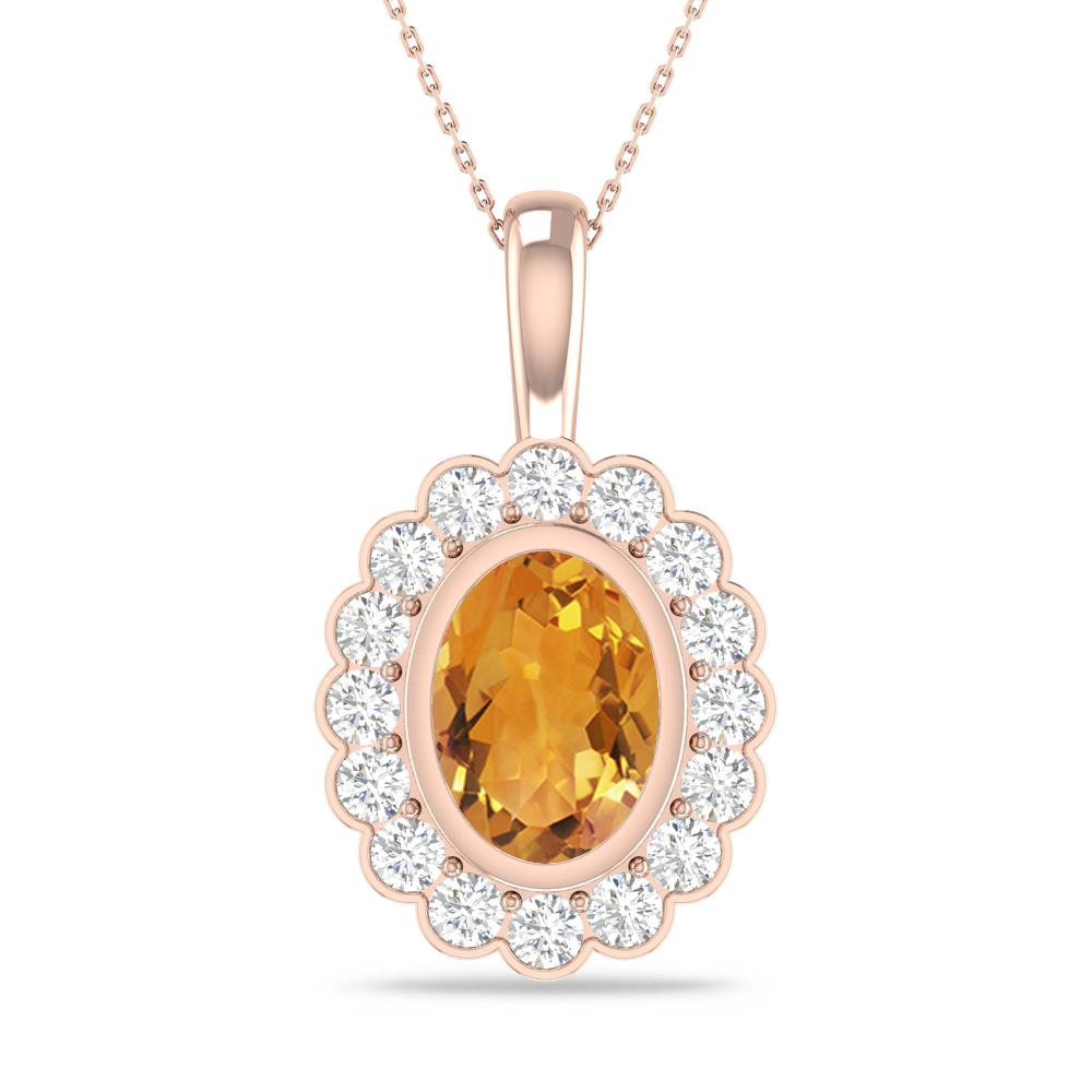 Rose Gold - Citrine