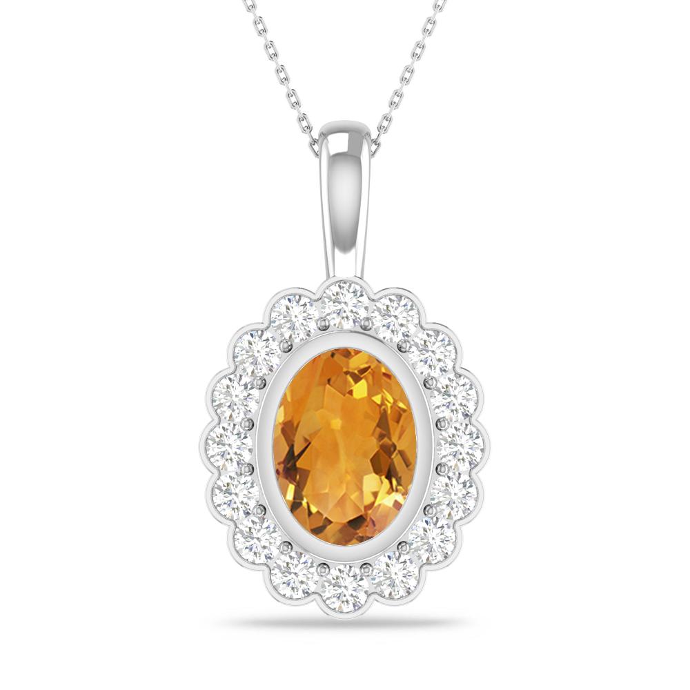 White Gold - Citrine
