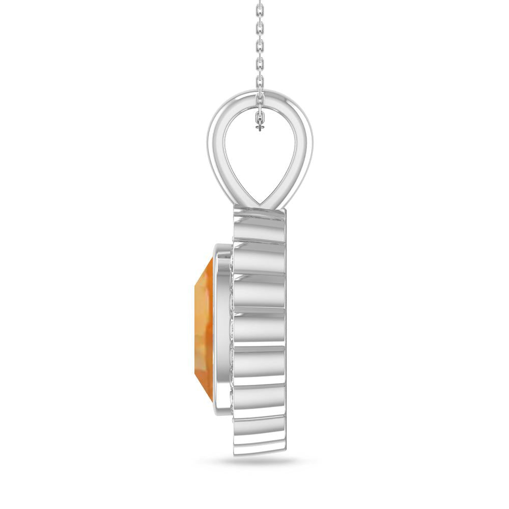White Gold - Citrine