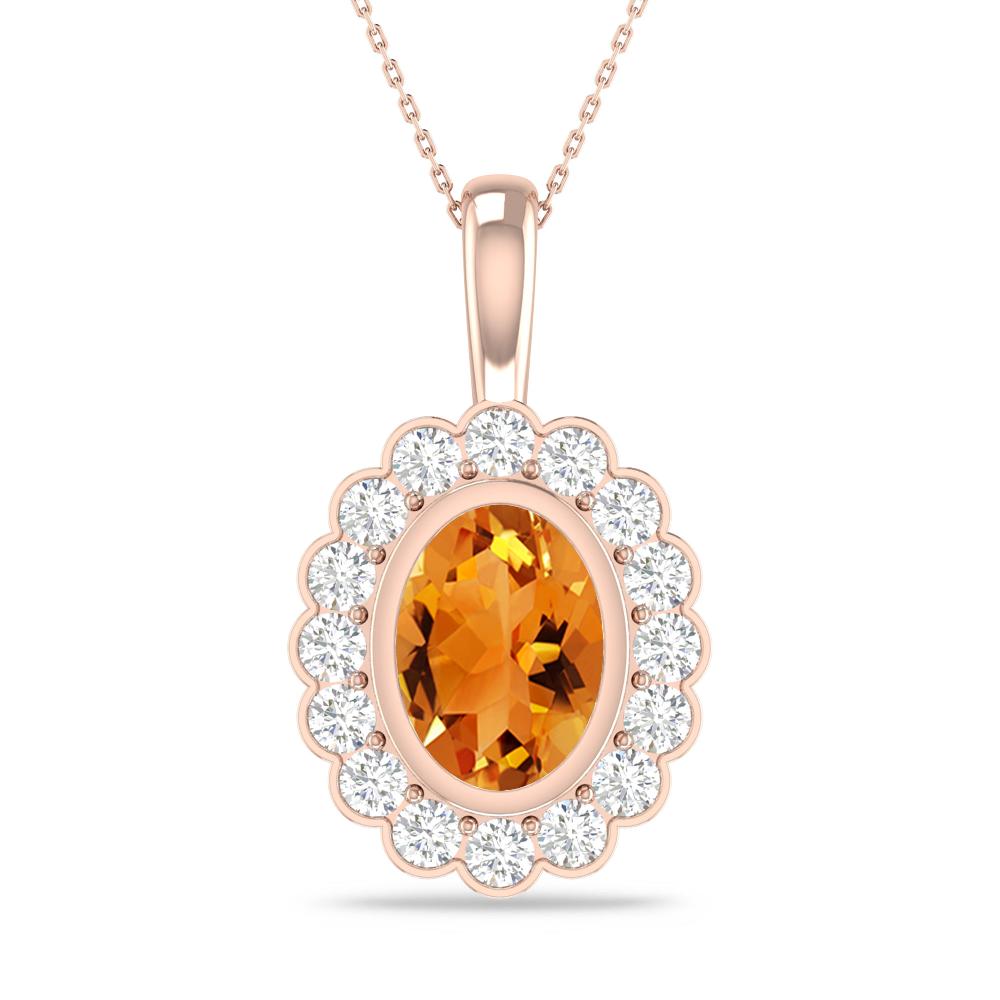 Rose Gold - Citrine
