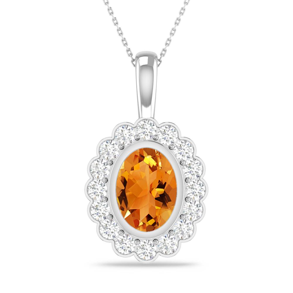White Gold - Citrine