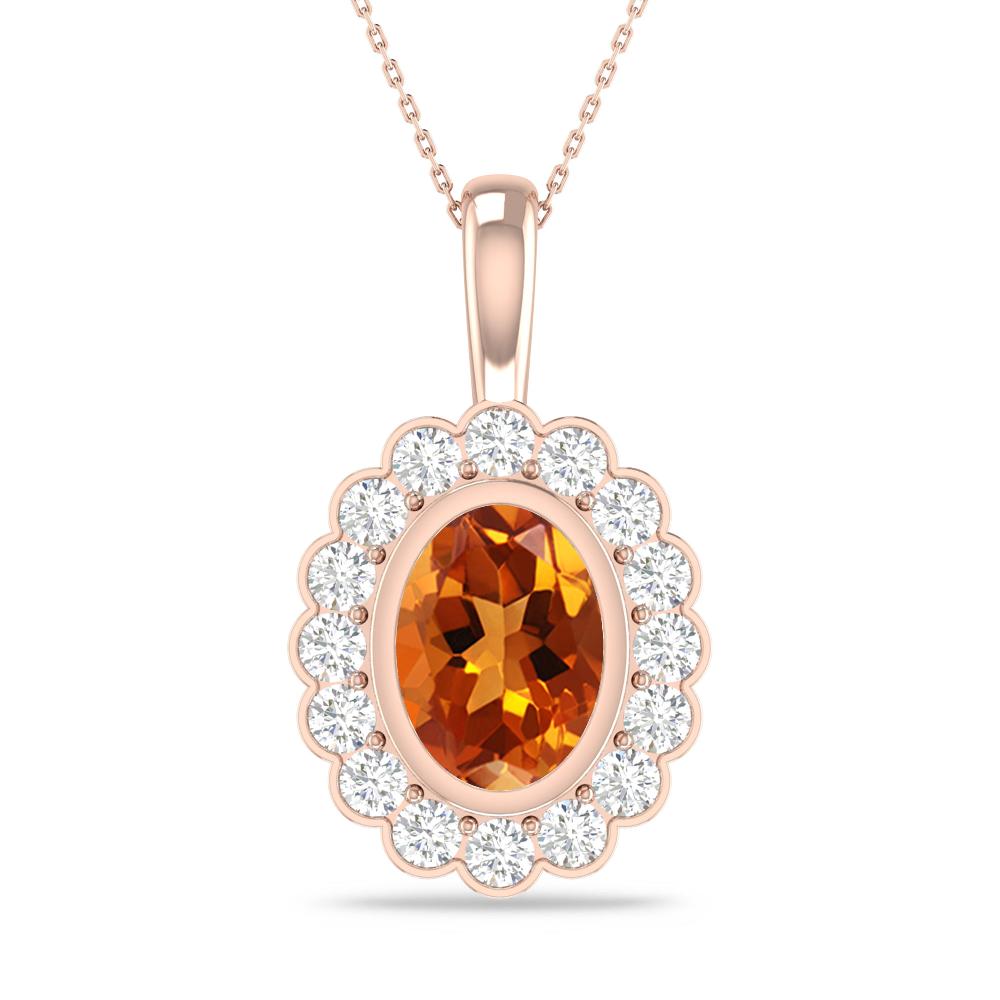Rose Gold - Citrine