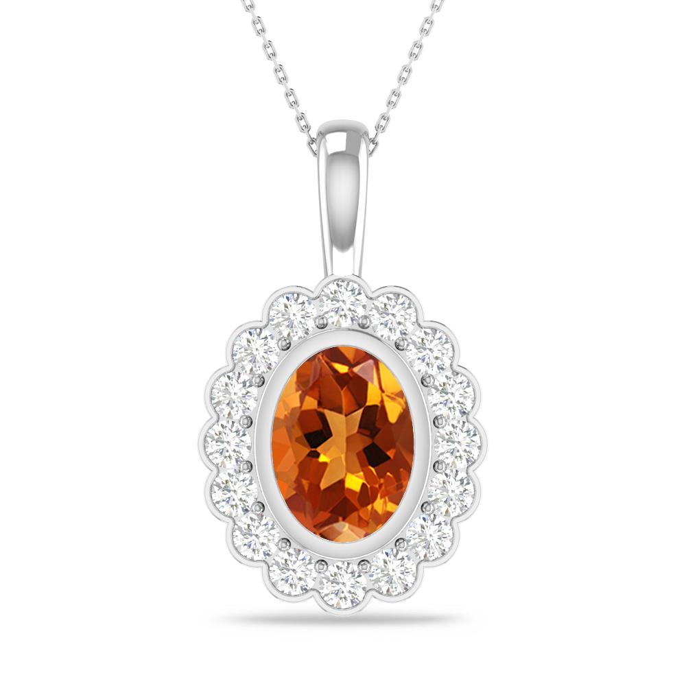 White Gold - Citrine