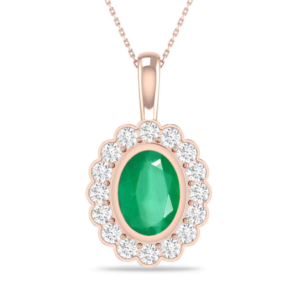 Rose Gold - Emerald