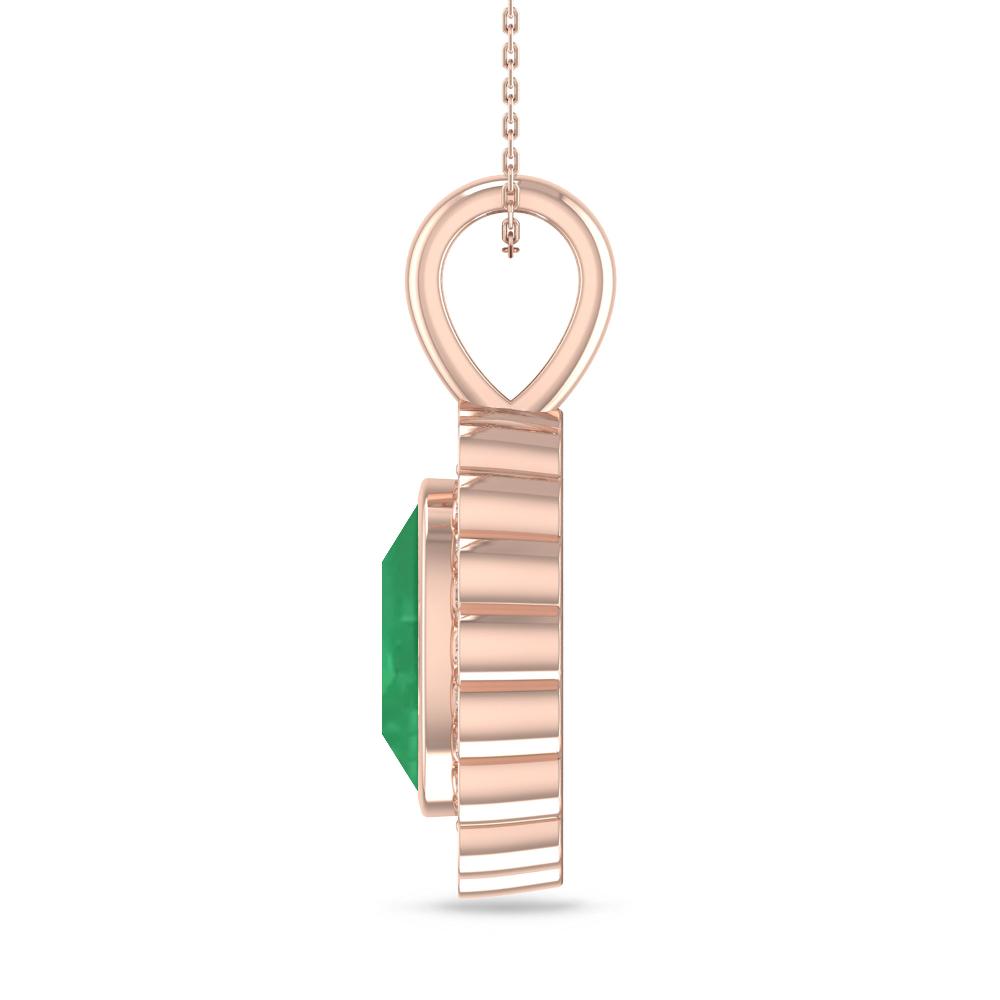 Rose Gold - Emerald