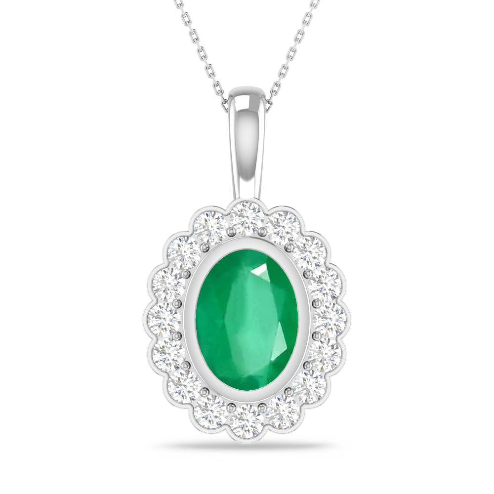 White Gold - Emerald