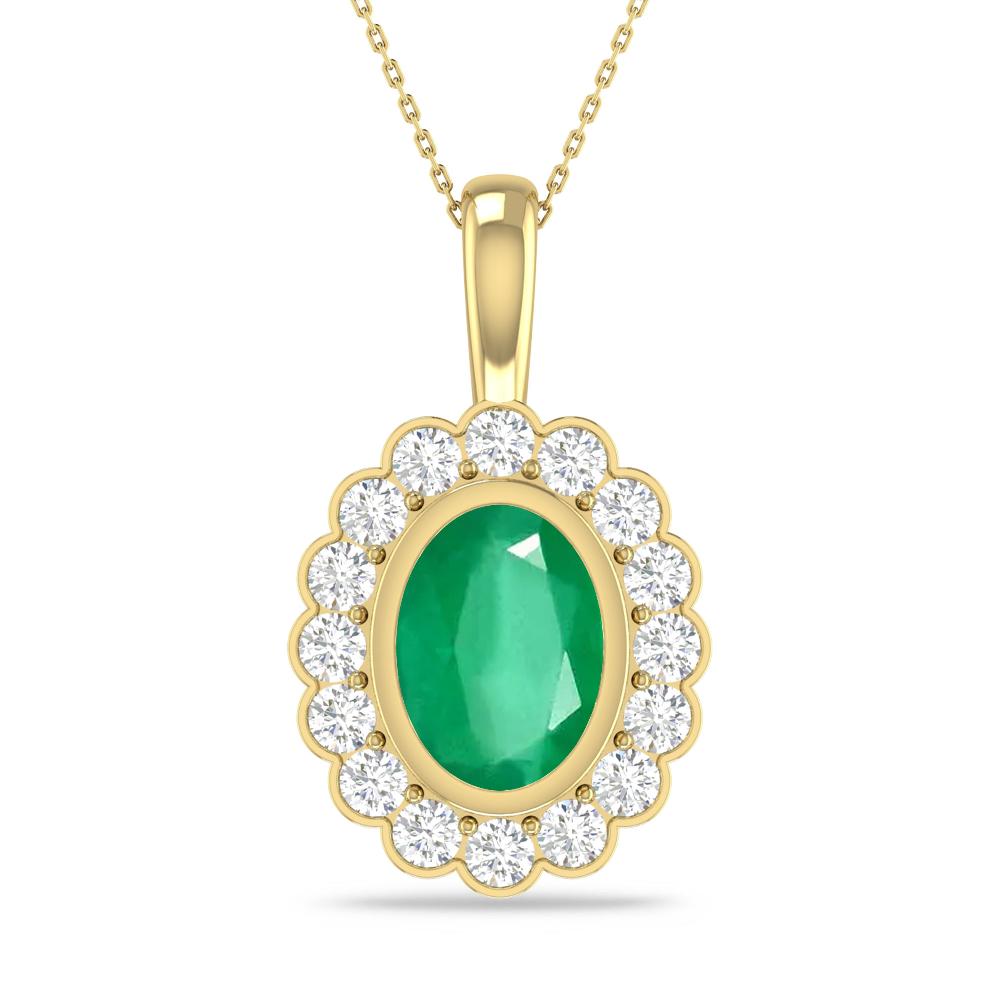 Yellow Gold - Emerald