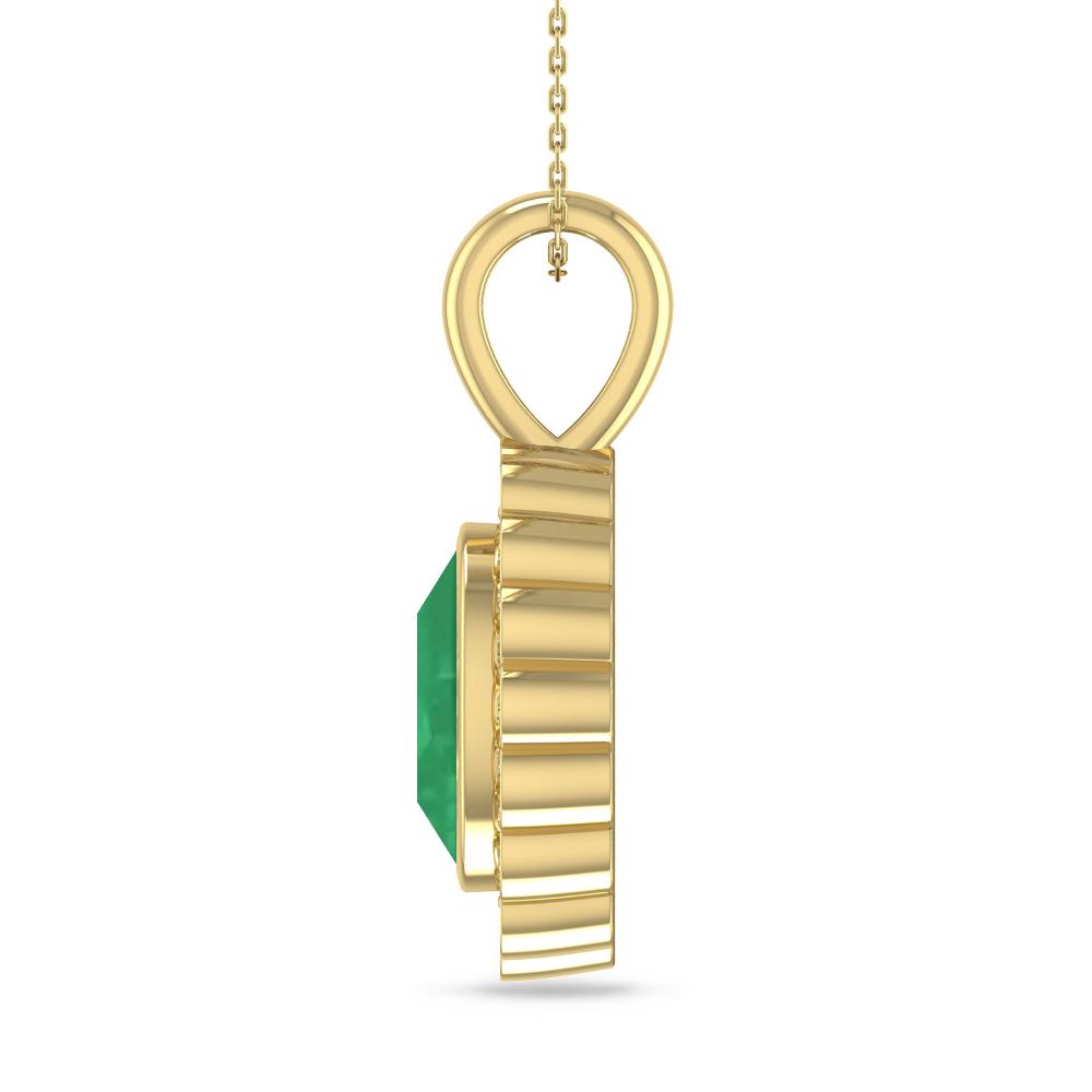 Yellow Gold - Emerald
