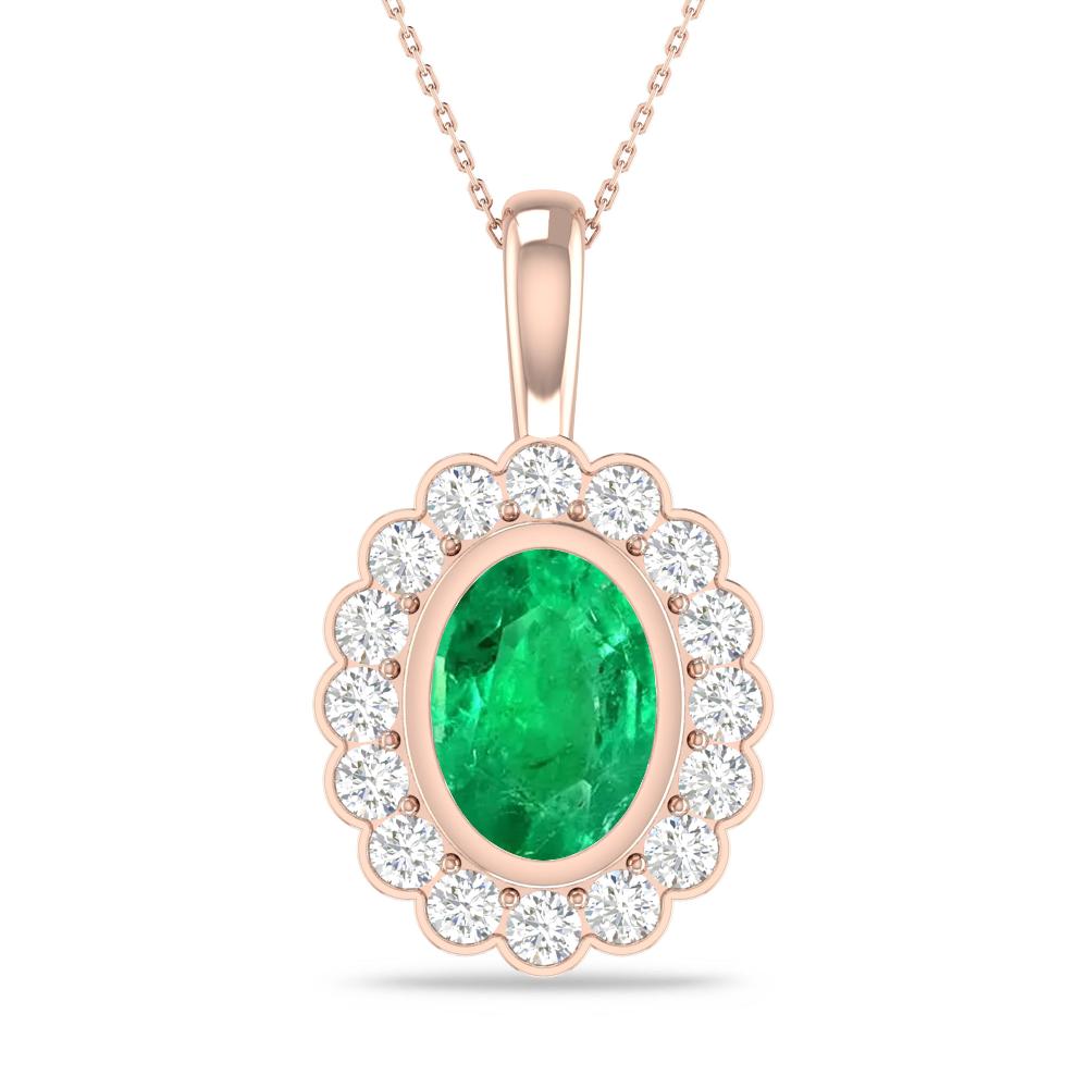 Rose Gold - Emerald
