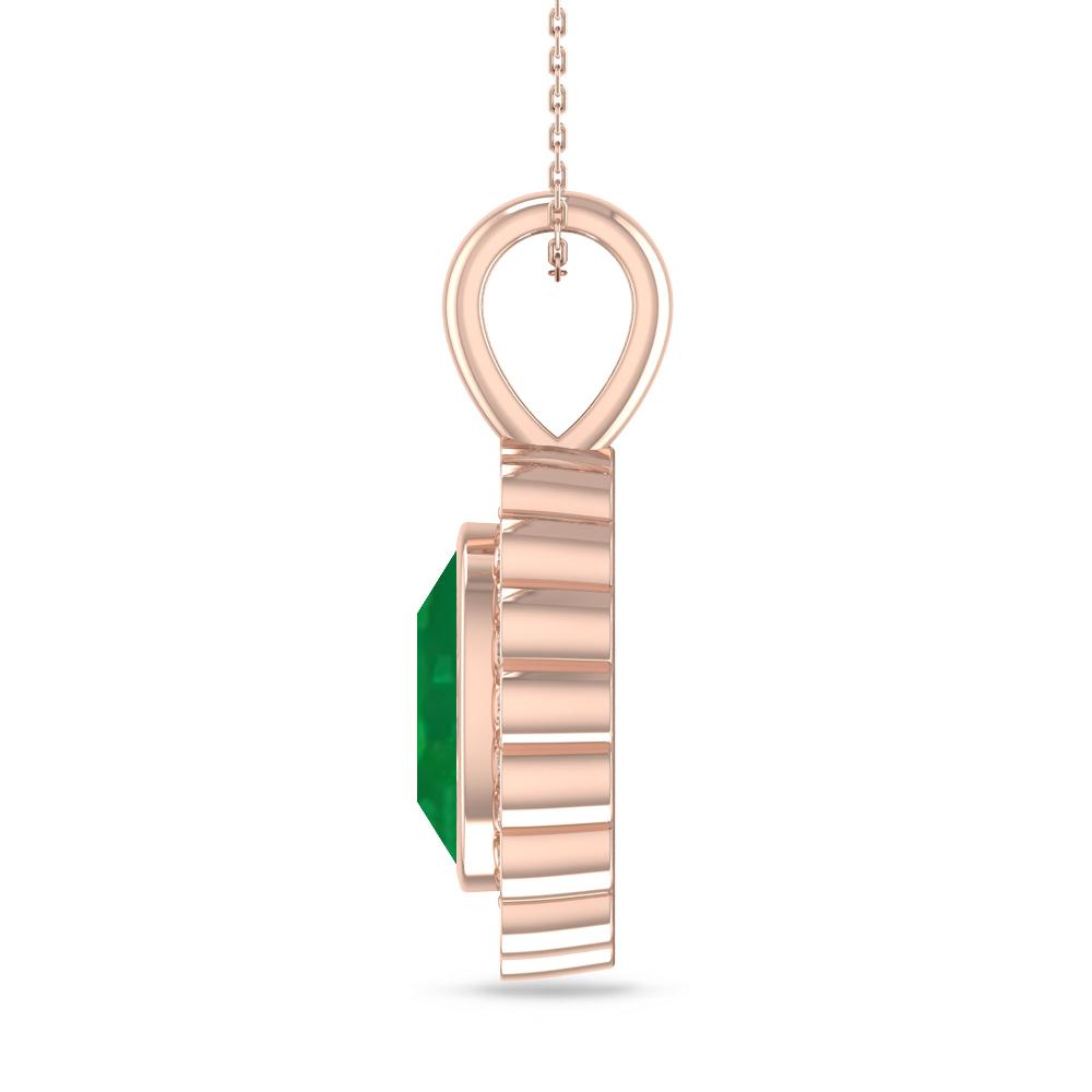 Rose Gold - Emerald