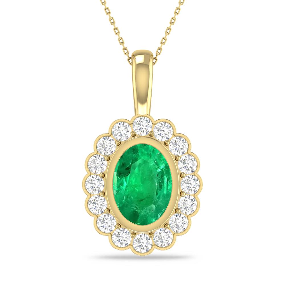 Yellow Gold - Emerald