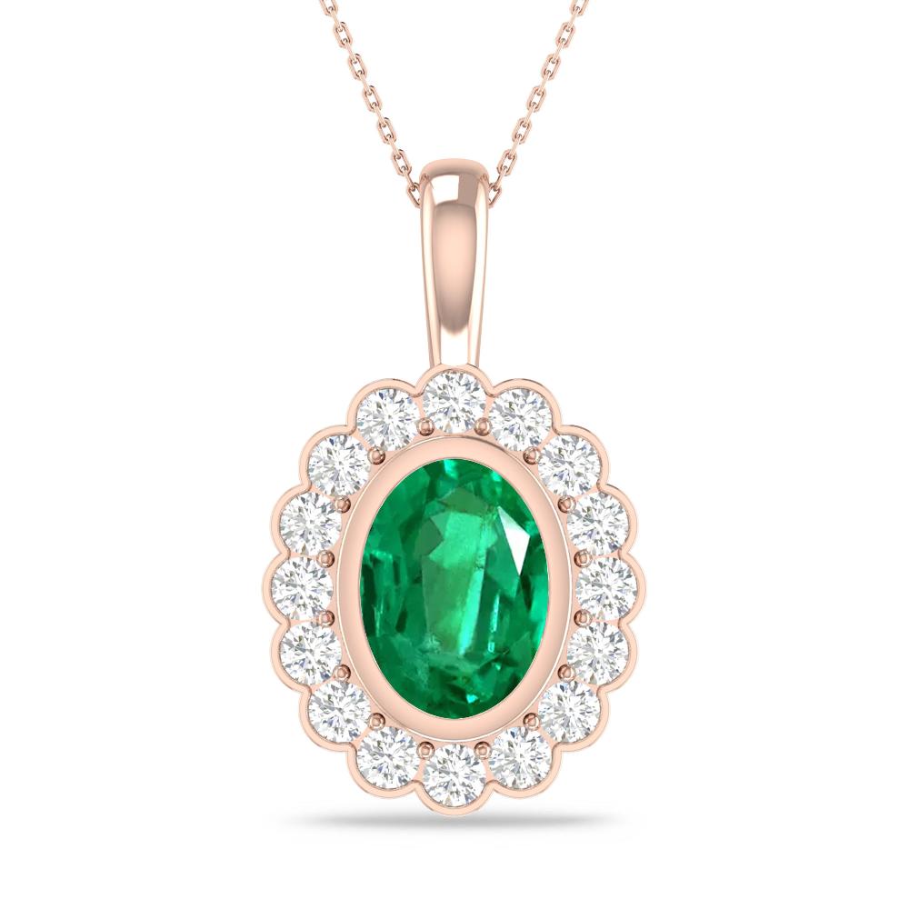 Rose Gold - Emerald