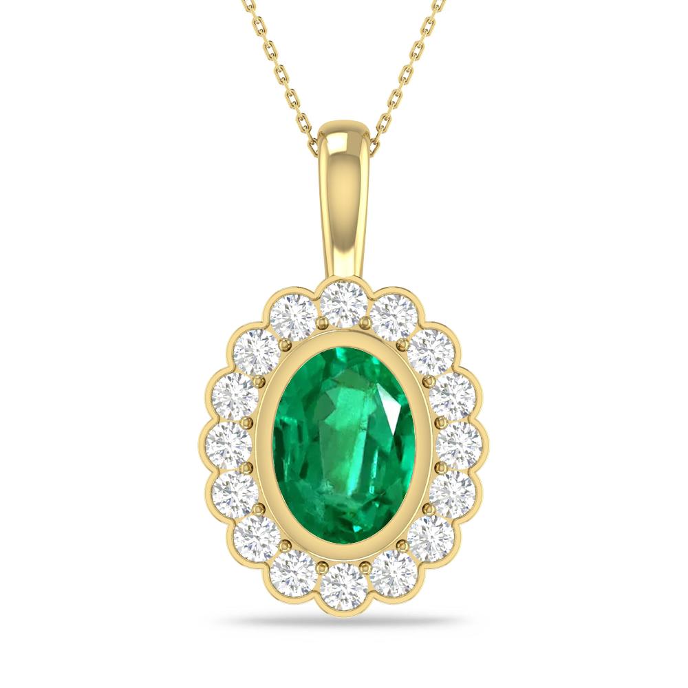 Yellow Gold - Emerald