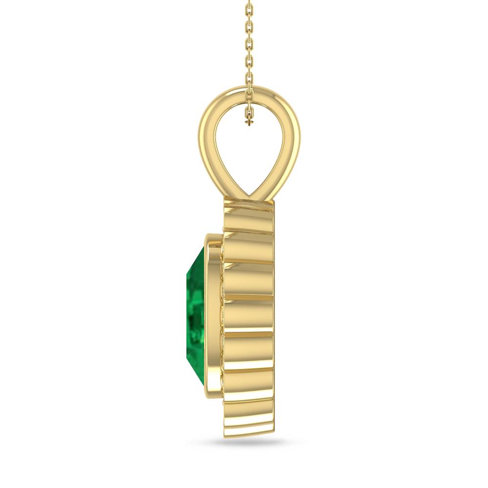 Yellow Gold - Emerald