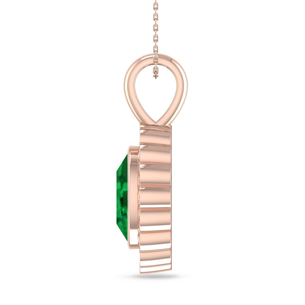 Rose Gold - Emerald